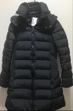【美品】タトラス ノーブル別注 ウールショールカラーダウンコート 紺 ロゴ 美品☆NOBLE別注 タトラス ウールショールカラーダウンコート 02 紺