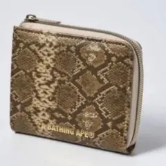 《新品未使用品》A BATHING APE アベイシングエイプ ミニ財布 付録