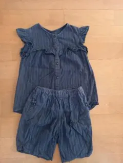 アプレレクール　セットアップ　ショートパンツ　140 ネイビー