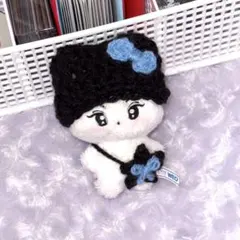 10cmドール　ぬい服　ドール服　帽子　ポシェット　星　リボン　サンリオ　キティ
