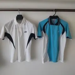 YONEX ポロシャツ 2着セット(SとSS) テニス 卓球