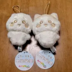 ちいかわ ハチワレ ぬいぱれっと マスコット みるくいろ 2個セット