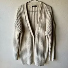 【未使用級品★】Rag out アイボリー ニットカーディガン Mサイズ