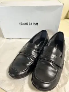 COMME CA ISM ブラックローファー 22.5cm