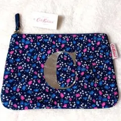 Cath Kidston イニシャルポーチ 「C」小花柄キャスキッドソン