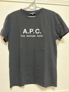 T*U様 [美品]A.P.C. ブラック Tシャツ RUE MADAME PAR - メルカリ