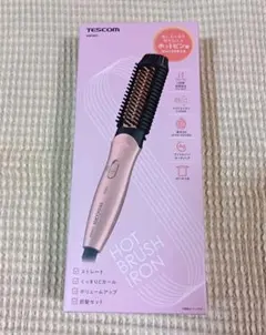 TESCOM HOT BRUSH IRON ホットブラシアイロン THP300