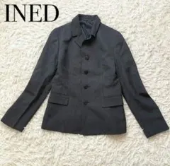美品　INED イネド　ジャケット　チャコールグレー　Мのサムネイル