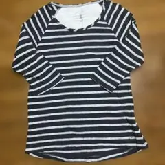 HEART MARKET ストライプ 五分袖 チュニック