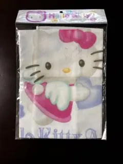 상태좋음 レア エンジンキティ天使ハローキティ ガーゼハンカチ 산리오 2000年