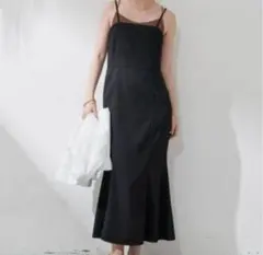 Aunt Marie's マーメイドラインロングキャミワンピース