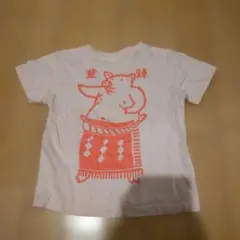 United Athle 矢場とんプリントTシャツ 100cmのサムネイル