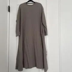 FREAK'S STORE グレー 長袖カットソーワンピース サイズF