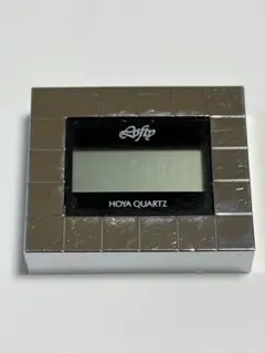 【ジャンク】HOYA QUARTZ Lofty デジタル置き時計 時計のみ