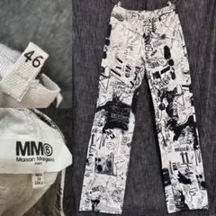 Maison Margiela 落書き　グラフィティーデニム　ホワイト　MM6のサムネイル