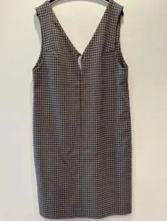 週末値引【美品】anatelier アナトリエ　千鳥柄　ワンピース