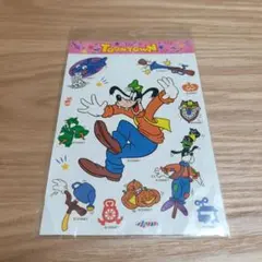 ディズニー　トゥーンタウン　グーフィー　シール　ディズニーランド　かぼちゃ