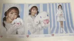 =LOVE 瀧脇笙古 生写真 2022 3種コンプ シナモロールコラボ