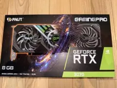 【箱付き美品】Palit RTX3070