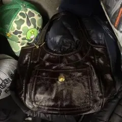 old coach エナメル バッグ コーチ
