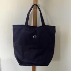 Kitamura キタムラ トートバッグ ネイビーのサムネイル