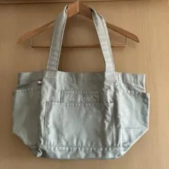 ベイフロー　BAYFLOW ロゴトートバッグ　カーキ