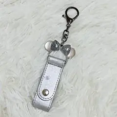 【訳あり】東京ディズニーリゾート ミニー カチューシャホルダー シルバー ラメ