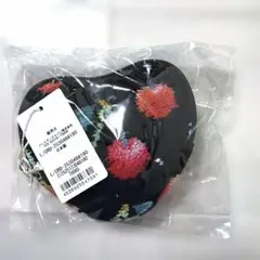 FEILERLoverary チェリードット　ハート型ポーチ　ブラック