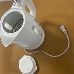 ホワイト 電気ケトル ステンレス内釜のサムネイル