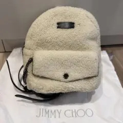 Chloeクロエ ボアバックパック リュックサック モコモコ ホワイト 