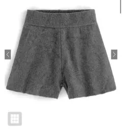 GRL ニットショートパンツ [an1295] M グレー