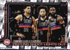 【1367】Pistons Topps Flagship Cade