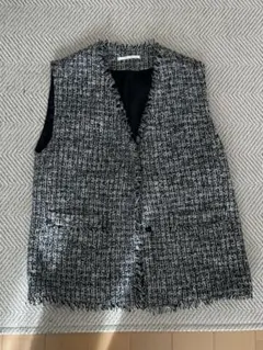 レトロガール　ツイードベスト