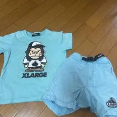 XLARGE キッズ Tシャツとショートパンツセット 100