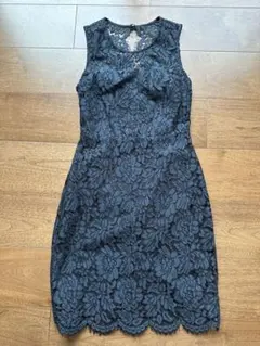 BANANA REPUBLIC ネイビー レースドレス サイズ00
