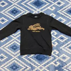 KRIFF MAYER 黒ウサギ柄トレーナー120