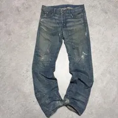 Ralph Lauren RL デニム　ペンキ加工 ヴィンテージ　ダメージ 33のサムネイル