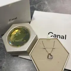 Canal4℃ ネックレス　未使用プレゼント　ハートネックレス　箱付き　シルバー