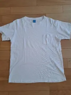 GOOD ON Tシャツ　ポケT　L　生成り　クリーム　白