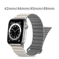 両面ウェアラブルシリコン磁気バンド Apple Watch