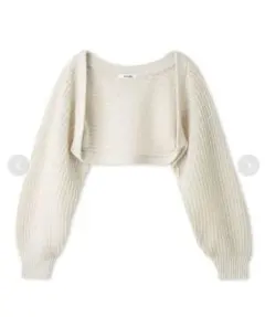 SNIDEL　ローゲージカーディガン