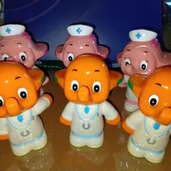 ♧ドクターサトちゃん&ナースサトコちゃん コインバンク 貯金箱 - メルカリ