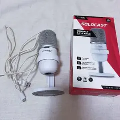 HyperX SoloCast コンデンサーマイク ホワイト - メルカリ