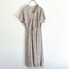 C1296 LODISPOTTO 花柄　ロングワンピース　体型カバー　可愛い