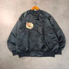 80s〜90s USA製 WestArk ナイロンスタジャン ワッペン 3XLのサムネイル