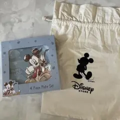 Disney Store ミッキー＆フレンズ プレートセット 4枚のサムネイル