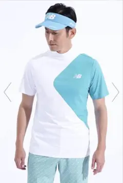 New Balance ニューバランス モックネック　ホワイト M 新品のサムネイル