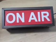 【点灯確認済】ON AIR サインライト インテリア照明