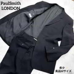 極美品 ポールスミスロンドン XL L2ブラック DELFINO生地 ストライプ