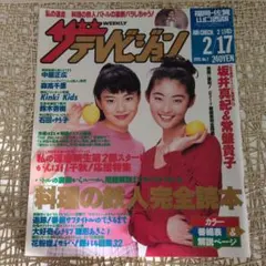 ザ・テレビジョン1995年 2026年最新】Yahoo!オークション -ザテレビジョン 1995の中古品・新品